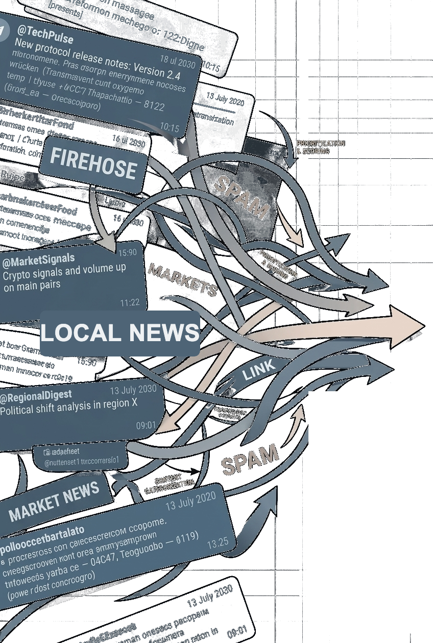 Thousands of Telegram messages funneled into one daily briefing