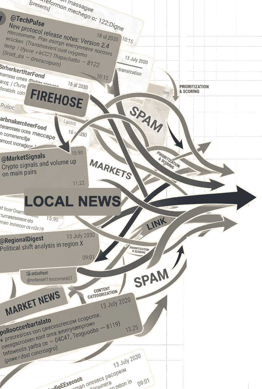 Thousands of Telegram messages funneled into one daily briefing